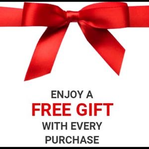 Free gift with every purchase!